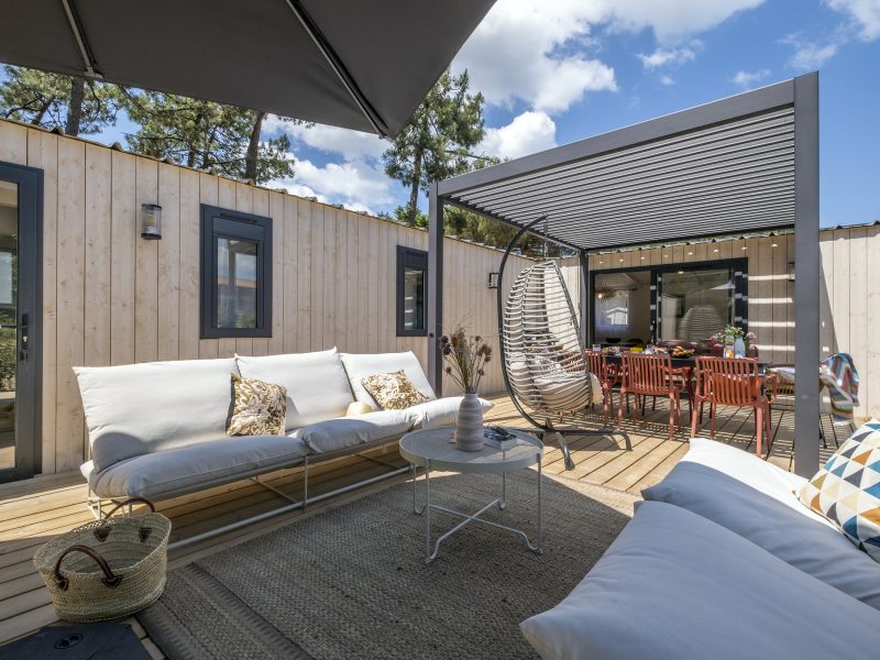 hébergement en bois camping suroit